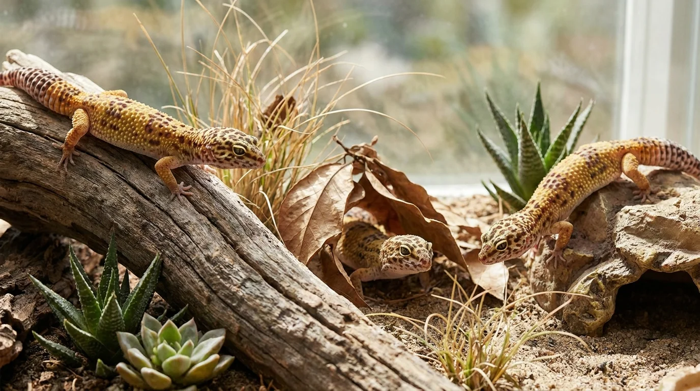 3. Leopard Geckos