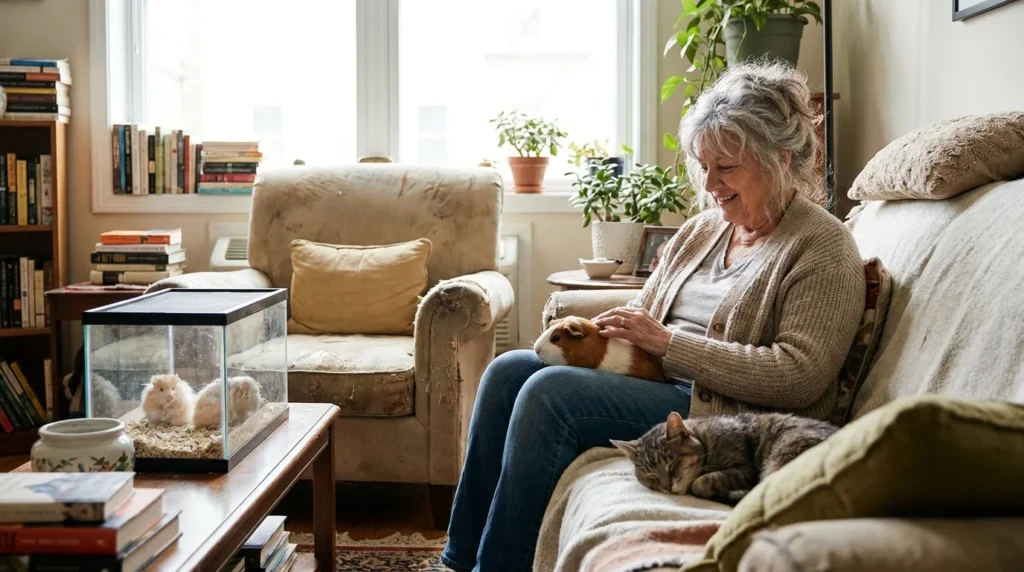 8 Pets That Are Surprisingly Easy to Care for When You Live Alone After 60