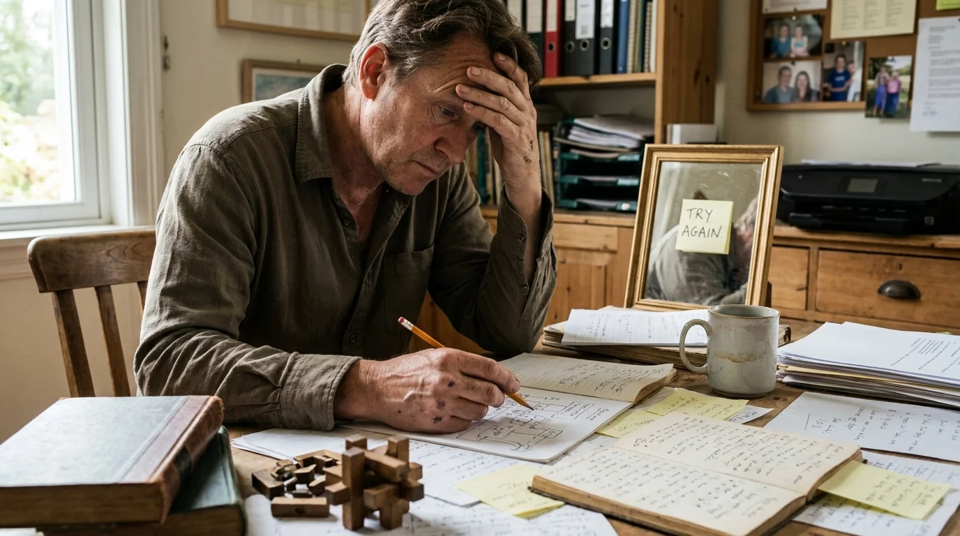 Editorial photograph illustrating: Worth Keeping in Mind: Why Failing Doesn't Mean "Not Smart"