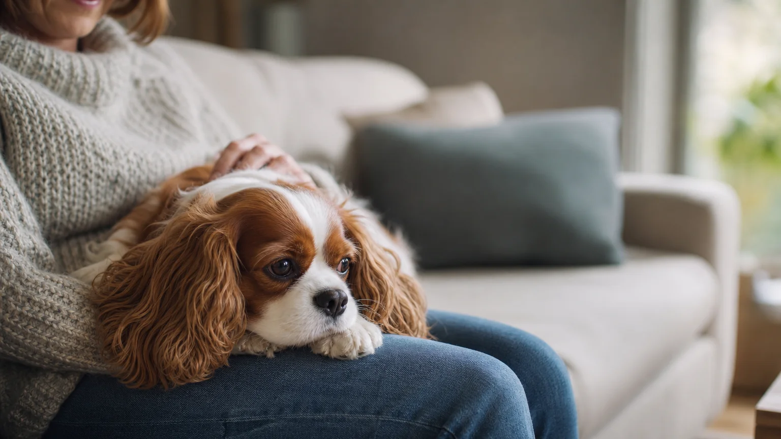 3. Cavalier King Charles Spaniel: Gentle and Silent
