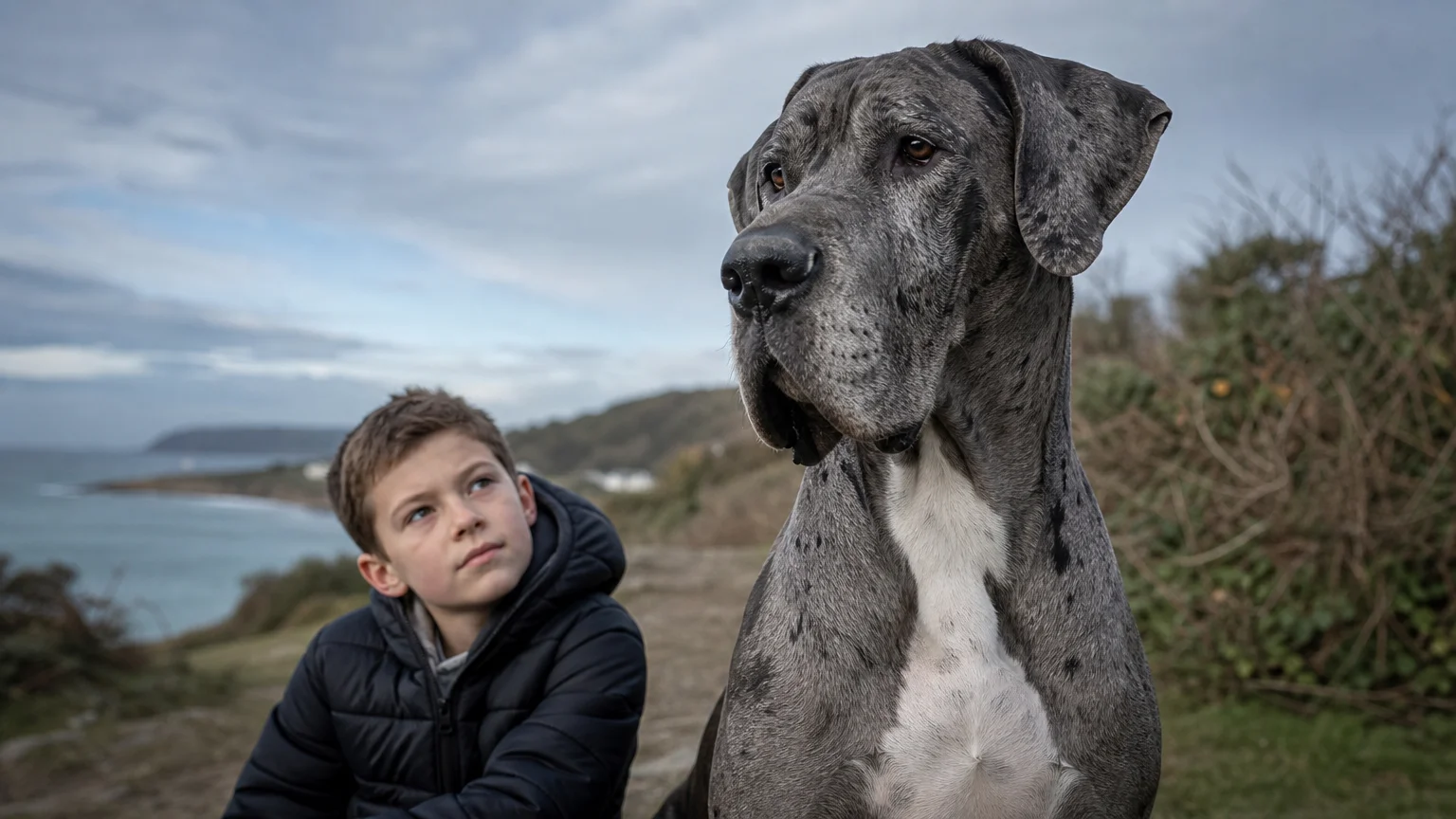 6. Great Dane: The Silent Giant