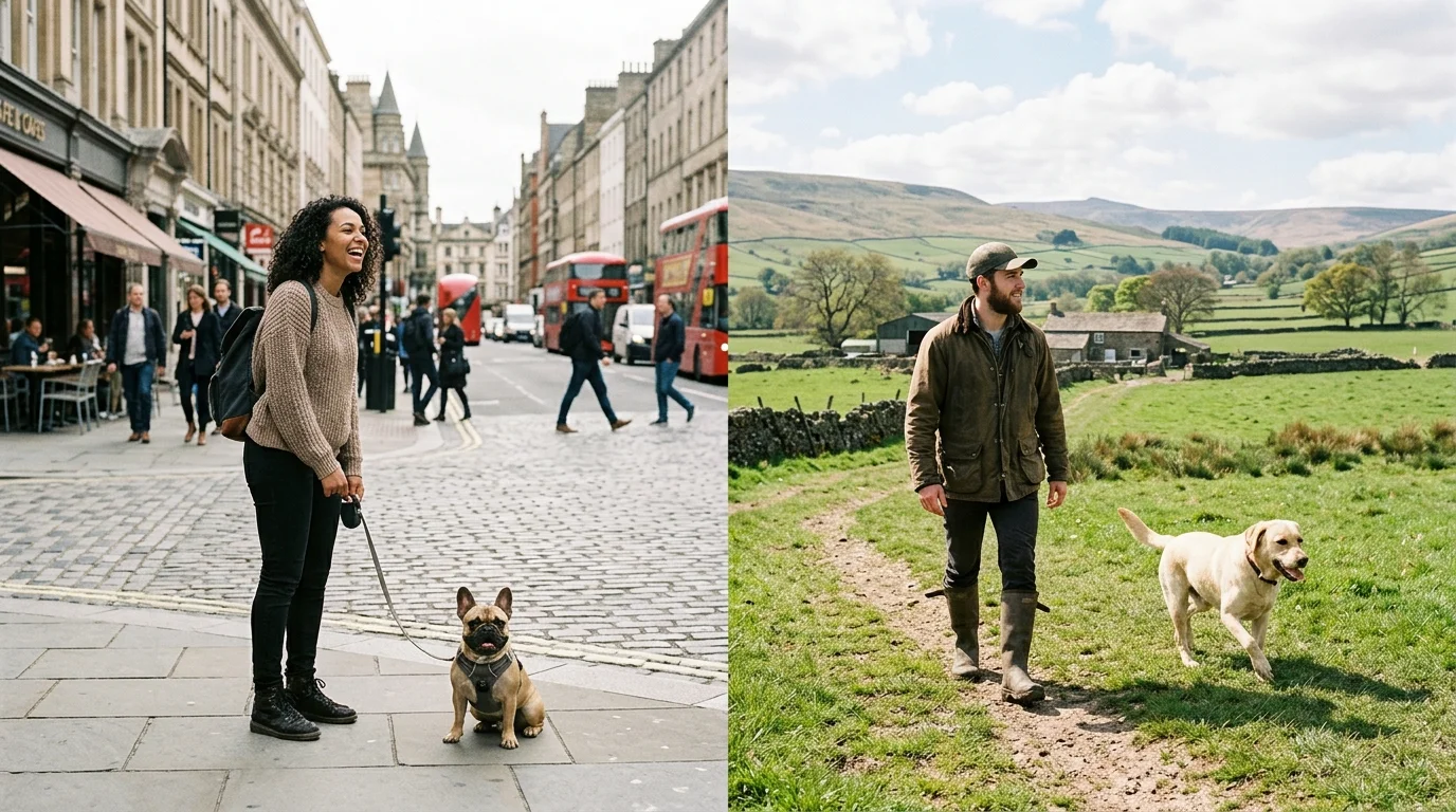 City vs. Country Living: How Geography Influences Your Pet Choices