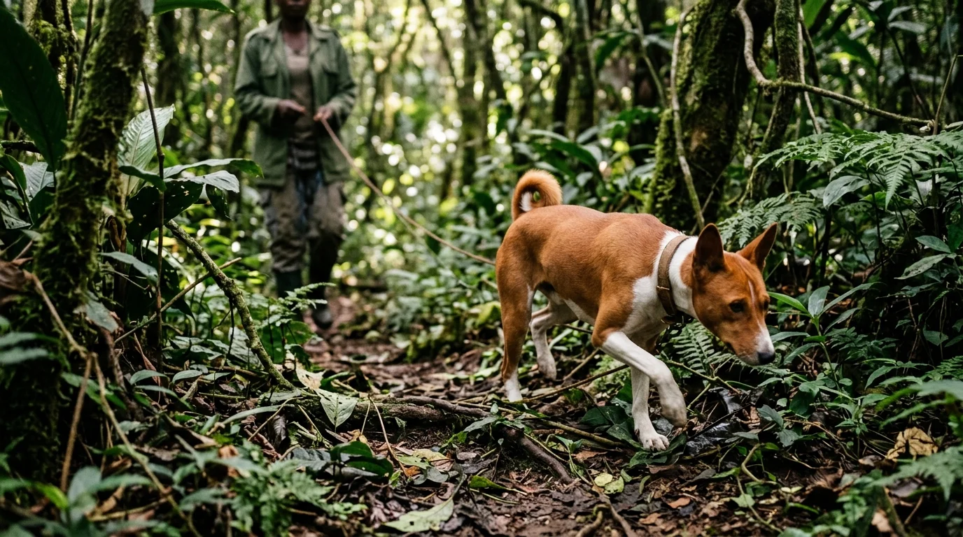 2. Basenji: Africa’s Barkless Forest Tracker