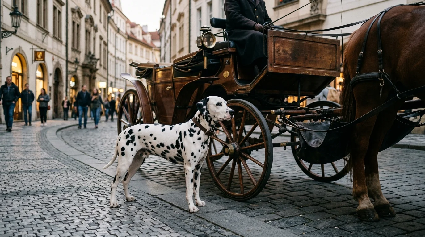 8. Dalmatian: The Guardian of European Carriages