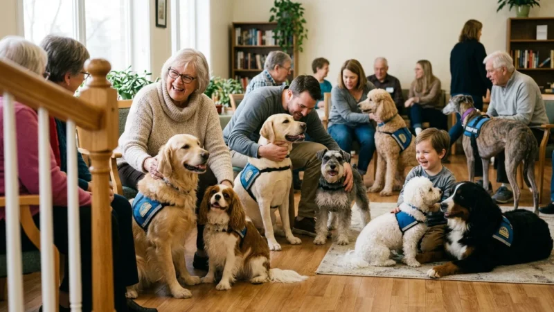 8 Dog Breeds That Make Excellent Therapy Companions